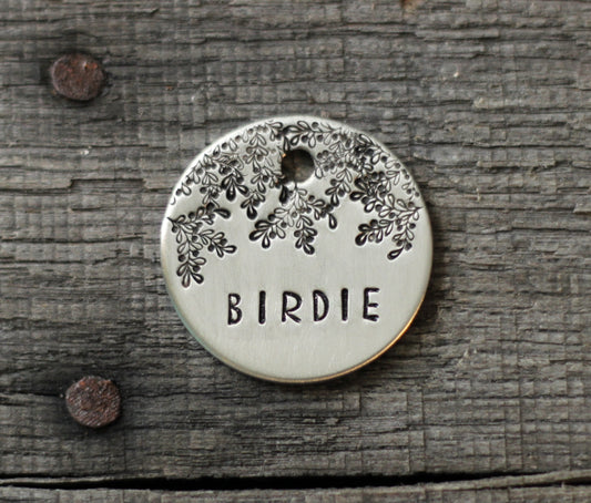 Personalized pet id tag - Berries