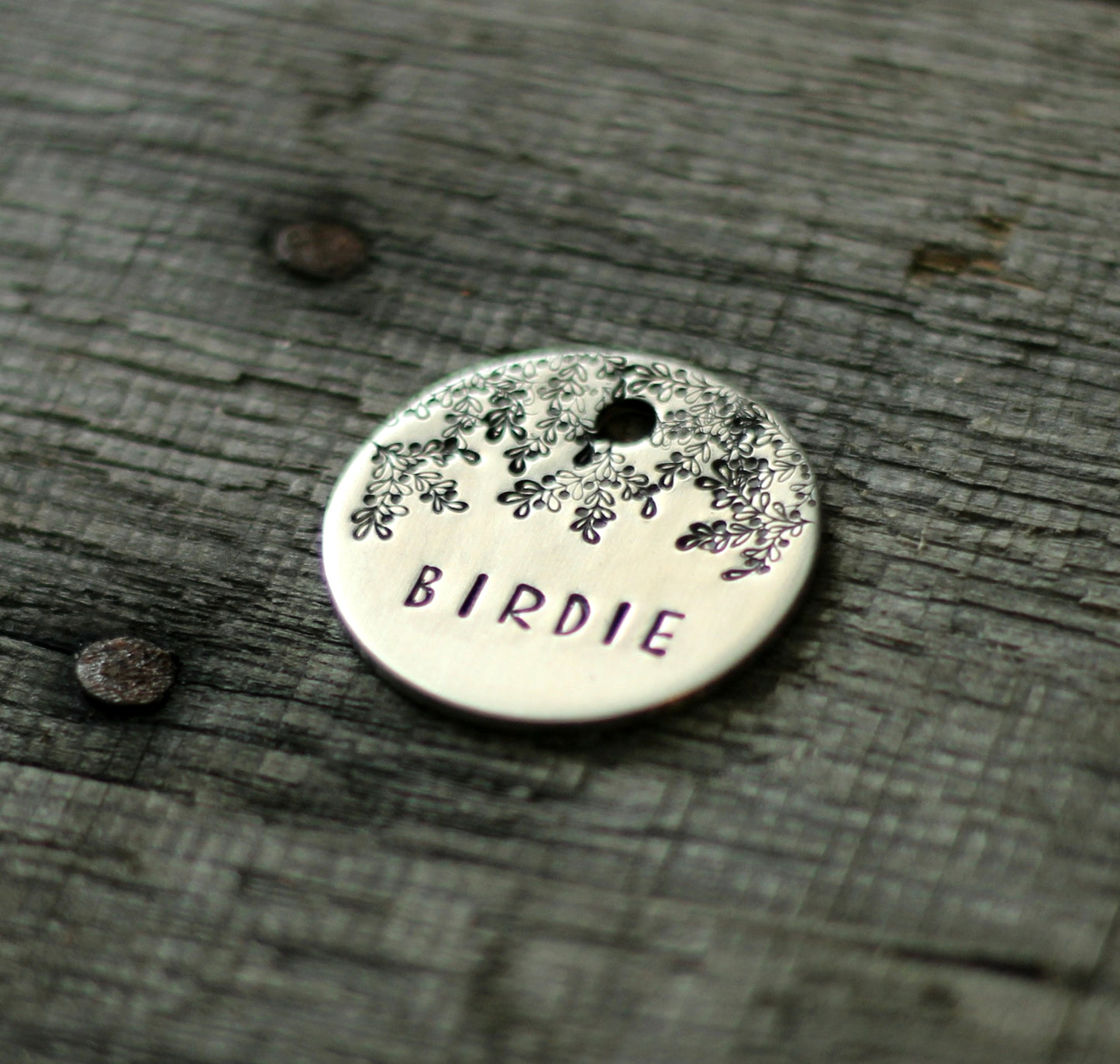Personalized pet id tag - Berries